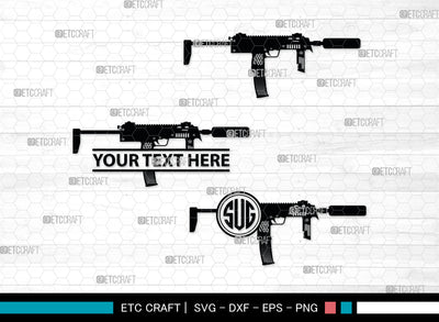 Rpg Monogram, Rpg 7 Silhouette, Rpg SVG, Rocket Launcher Svg, Anti Tank Rocket Svg, SB00031 SVG ETC Craft 