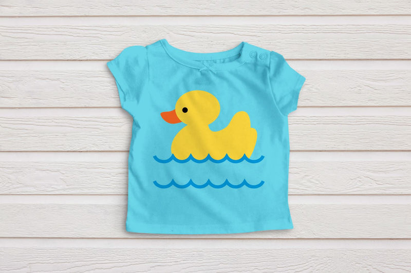 Rubber Duck Split SVG SVG Designed by Geeks 