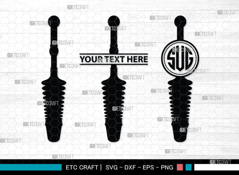 Rubber Plunger Monogram, Rubber Plunger Silhouette, Bathroom Svg, Toilet Plunger Svg, Rubber Plunger Svg, Rubber Sink Plunger Svg, SB00084 SVG ETC Craft 