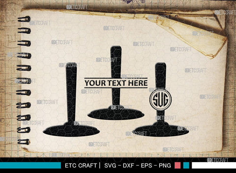 Rubber Plunger Monogram, Rubber Plunger Silhouette, Bathroom Svg, Toilet Plunger Svg, Rubber Plunger Svg, Rubber Sink Plunger Svg, SB00084 SVG ETC Craft 