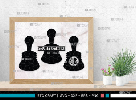 Rubber Plunger Monogram, Rubber Plunger Silhouette, Bathroom Svg, Toilet Plunger Svg, Rubber Plunger Svg, Rubber Sink Plunger Svg, SB00084 SVG ETC Craft 