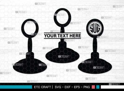 Rubber Plunger Monogram, Rubber Plunger Silhouette, Bathroom Svg, Toilet Plunger Svg, Rubber Plunger Svg, Rubber Sink Plunger Svg, SB00084 SVG ETC Craft 
