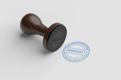 Rubber Stamp Mockup Mock Up Photo Mrletters 