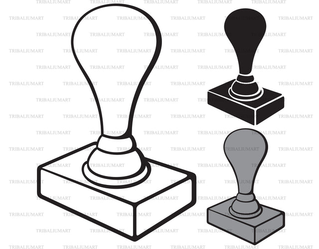 Rubber stamp SVG TribaliumArtSF 