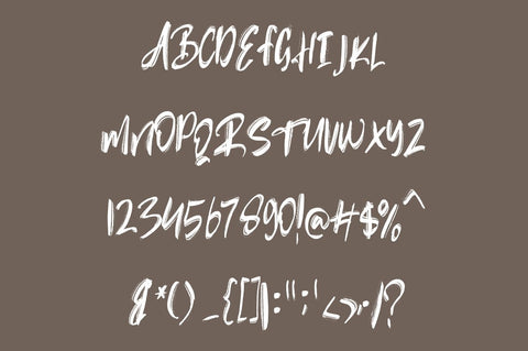 Rubin Key - Rough Font Font Vultype Co 