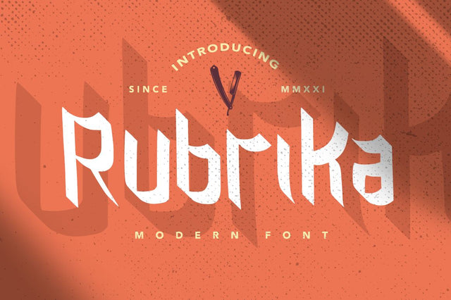 Rubrika Font Font Vultype Co 