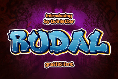 Rudal Font twinletter 