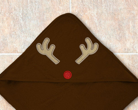 Rudolph Face Applique Embroidery Embroidery/Applique Designed by Geeks 