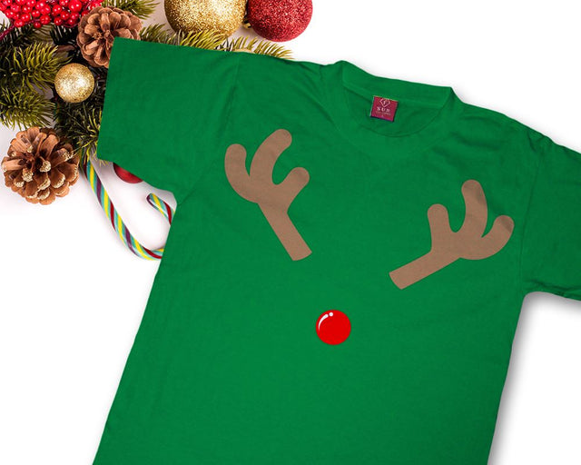 Rudolph Face SVG Designed by Geeks 