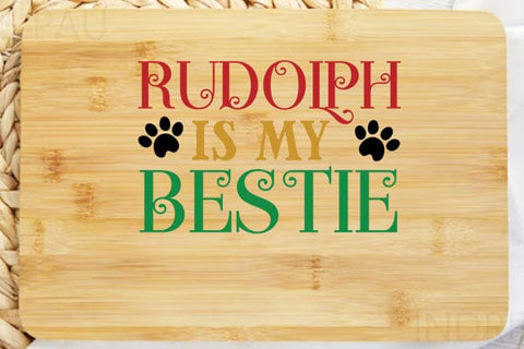 rudolph is my bestie SVG Angelina750 