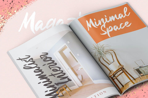 Rugani Payne - Textured Brush Font Font StringLabs 