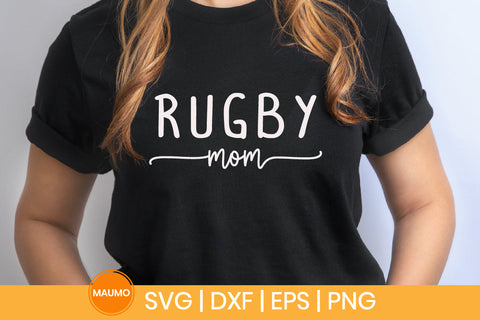 rugby Mom, Sports Svg Quote SVG Maumo Designs 