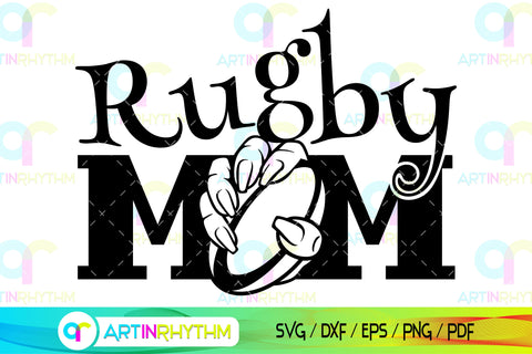 rugby mom svg, ball games, sports svg SVG Artinrhythm shop 