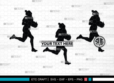 Rugby Player Monogram, Rugby Player Silhouette, Rugby Player SVG, American Football Svg, Rugby Svg, SB00126 SVG ETC Craft 