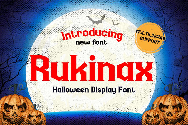 Rukinax Font twinletter 