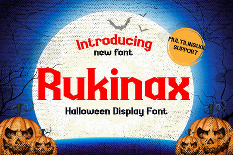 Rukinax Font twinletter 
