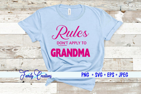 Rules Don't Apply to.... SVG Family Creations 