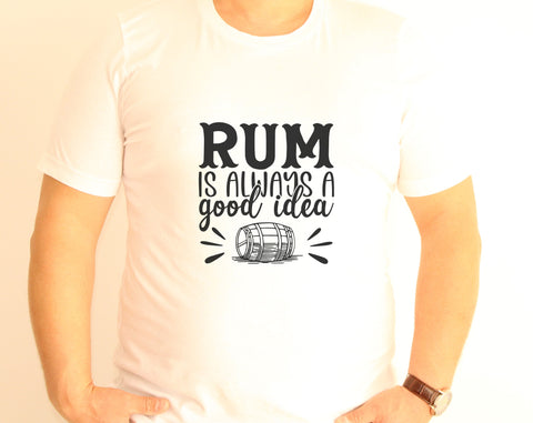 Instant Pirate Just Add Rum Funny Drinking T-shirt Pirate 