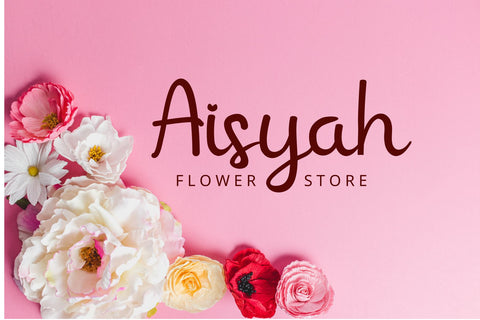 Rumaisa script Font Chamsae Studio 