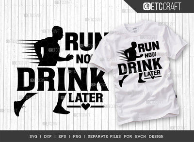 Run Now Drink Later SVG Cut File, Weights Svg, Gym Svg, Fitness Svg, Workout Svg, Bodybuilding Svg, Gym Quotes, ETC T00177 SVG ETC Craft 
