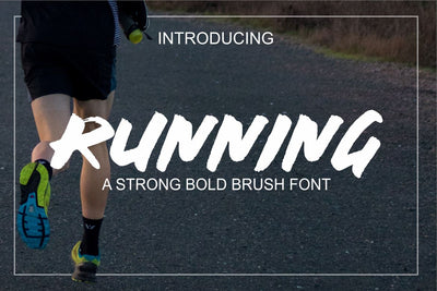 Running Font Font Willetter Studio 