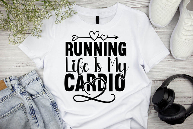 Running Life Is My Cardio SVG MStudio 