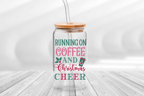 Running on coffee and christmas cheer SVG Design SVG Regulrcrative 