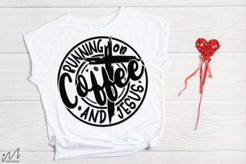 Running on coffee and Jesus svg, Christian t-shirt Svg, Religious Svg, Faith t shirt Svg, Jesus Svg, Bible Verse, God svg,Faith Svg, Digital files Forgiven Svg, Self Love Svg, Motivational quote Svg SVG Isabella Machell 