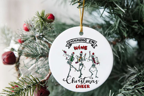 Running On Wine Christmas Cheer PNG Christmas Sublimation LAM HOANG THUY 