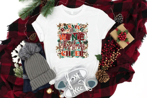 Running on Wine Christmas Cheer Sublimation Sublimation Jagonath Roy 