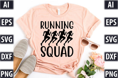 running squad SVG SVGista 