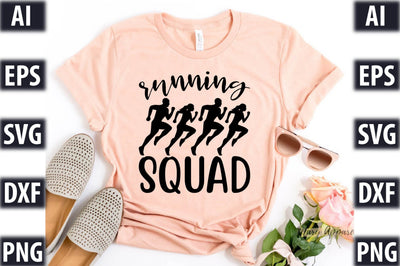 running squad SVG SVGista 
