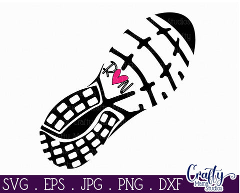 Running SVG - Exercise - Runner Svg - Running Love - Run Heart SVG Crafty Mama Studios 