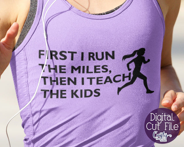 Running SVG - Exercise - Runner Svg - Running Love - Teacher Svg SVG Crafty Mama Studios 
