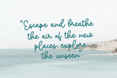 Ruseline Font Allouse.Studio 