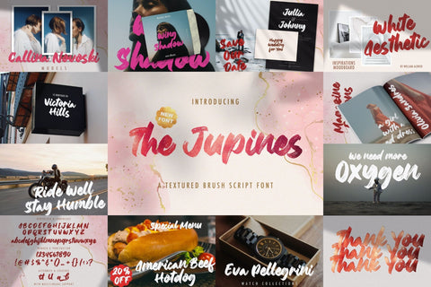 rush Textured Font Bundle Vol. 1 Font StringLabs 