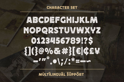 Rushen - Vintage Inspired Font Arterfak Project 