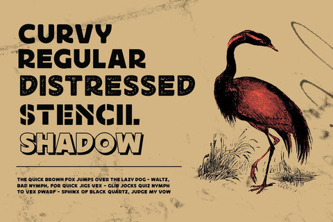 Rushen - Vintage Inspired Font Arterfak Project 