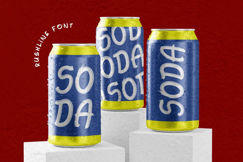 Rushline - Brush Display Font Font Illushvara Design 