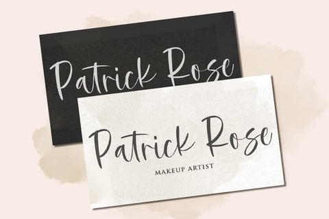 Rusliny Script Font Rastype 