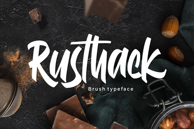 Rusthack Font Arterfak Project 