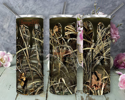 Rustic Camo 20oz Tumbler Wrap, Hunting Camo Tumbler Png, Camouflage Design Png, Hunter Sublimation Design, Digital Download Sublimation DesignSVG 