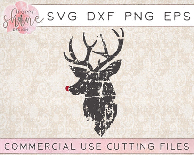 Rustic Reindeer SVG Poppy Shine Design 