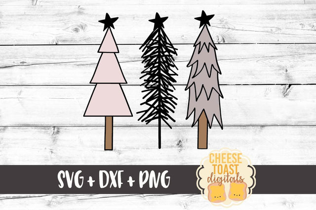 Rustic Trees - Pine Trees SVG Cheese Toast Digitals 