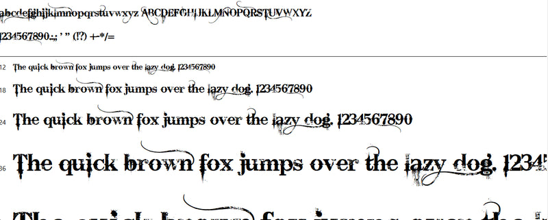 Rustic Western Font Font Whitetailcrafts 