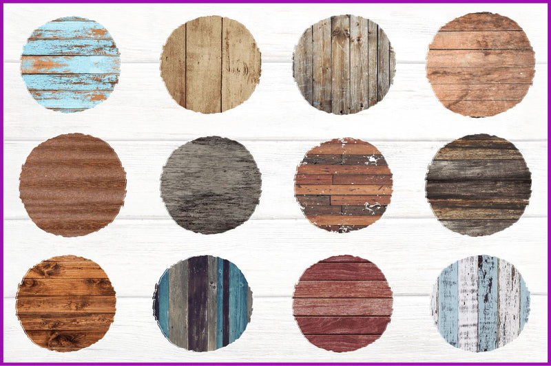 Rustic Wood Sublimation Background Bundle - So Fontsy
