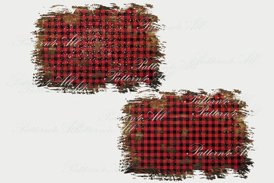Rustic Wooden with Bleach effect, Red plaid bundle, Glitter effect design sublimation, Bleach plaid background mockup, Bleach overlay PNG Sublimation ArtStudio 