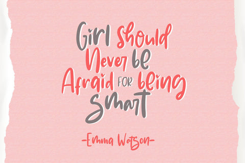 Ruthyne - Handwritten Font Font Dm Letter Studio 