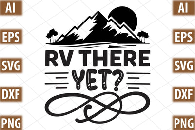 RV there yet SVG SVGista 