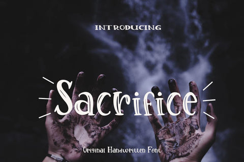 Sacrifice Font Supersemar Letter 